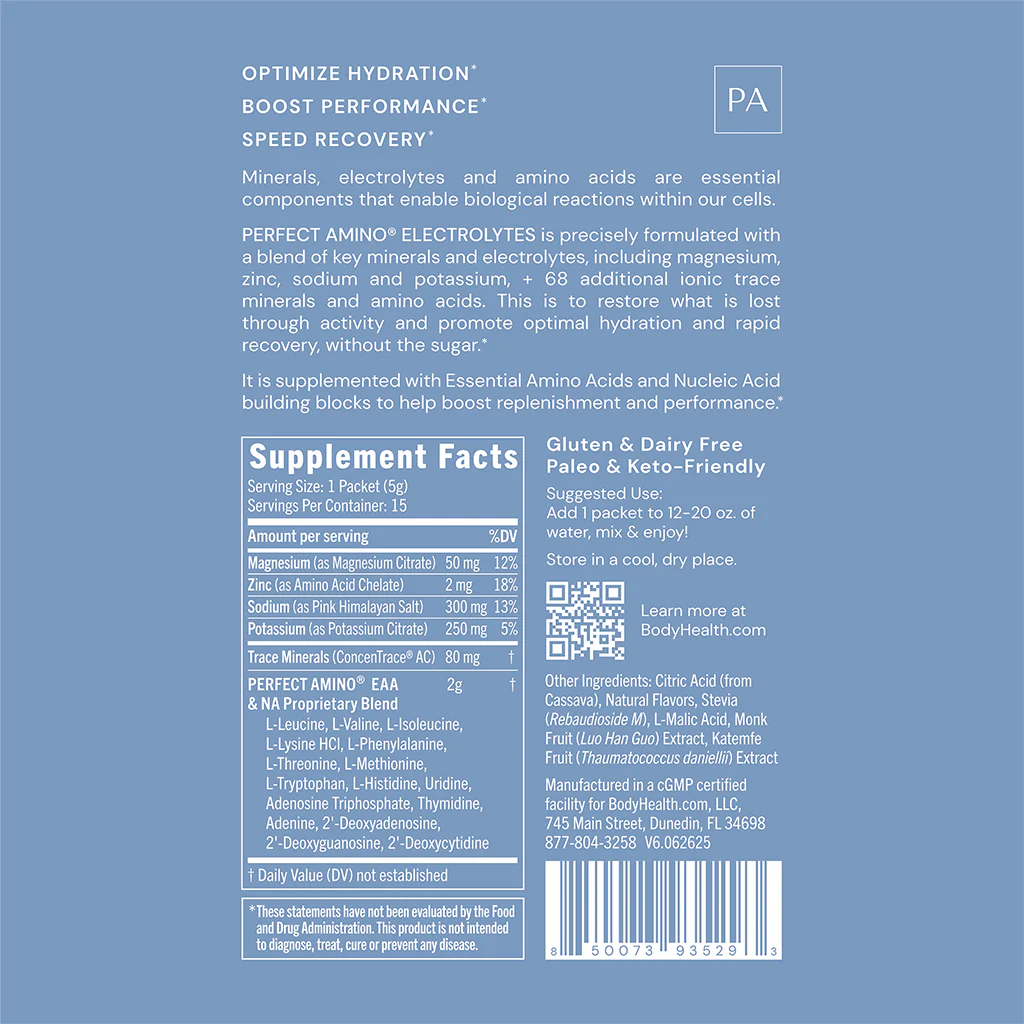 Perfect Amino Electrolytes Travel Packets - Image 8